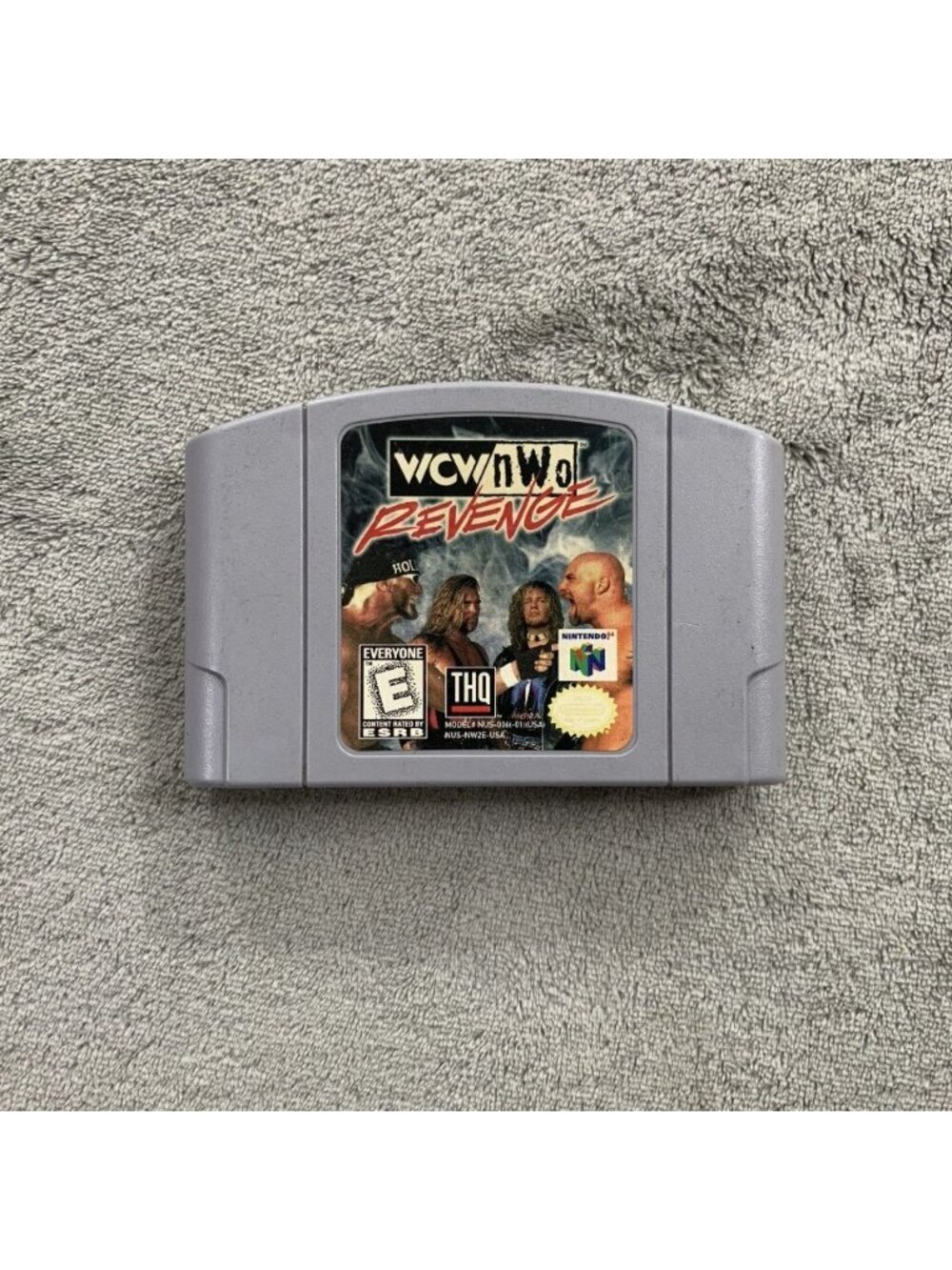 WCW nWo Revenge Nintendo 64 N64 Authentic Cartridge Tested Working